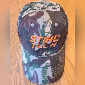 STIHL TECH Camo cap. New.